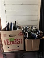 2 Boxes of Plastic Hangers