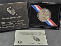 2015 US Marshals 225th Ann. Comm. Coin Half Dollar