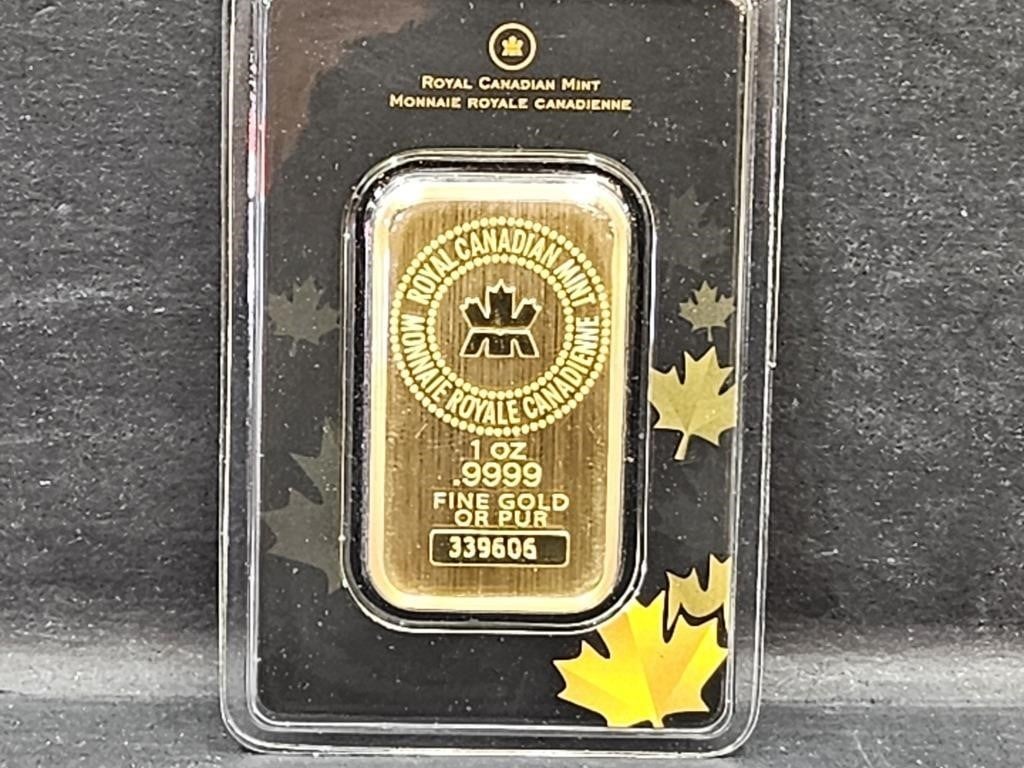 Royal Canadian Mint 1 oz. Fine Gold .9999