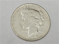 1922 D Peace Silver Dollar Coin