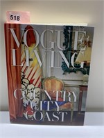 VOGUE LIVING COUNTRY, CITY, COAST BOOK