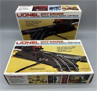 Lionel O27 Gauge Remote Control Switches w/Boxes