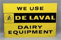 Metal Delaval Dairy Sign