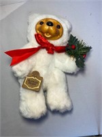 #24 - Raikes Wooden Face Christmas Bear