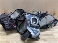 Exofit climbing safety harness