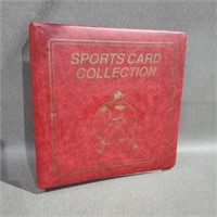 Sports Card Collection Book with Cards
