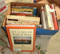 box books St.Louis walk of fame, cook books, etc.