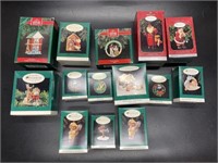 (14) Hallmark Boxed Ornaments, Mostly Collector’s