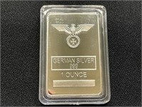 1 oz German Silver Bar