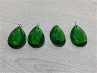 4 Green Crystals