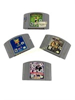 Nintendo 64 Games includes (4) games, Track and