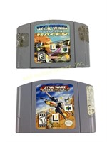 Nintendo 64 Games includes games, Star Wars Rogue