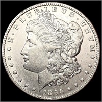 1896-O Morgan Silver Dollar CHOICE AU