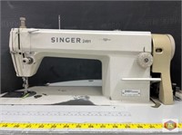 SEW MACH MAQ COSER, Head, motor and table SINGER