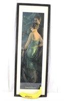1924 Gene Pressler Framed "Pompeian Beauty"