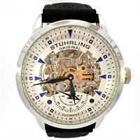 Stuhrling Original Mens Automatic Skeleton Watch