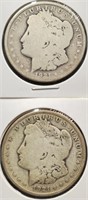 U.S. 1921 Morgan $1 Silver Dollar Coins