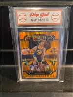 Ben Sheppard Orange Rookie Card Graded 10