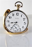 14K Elgin Model 3 Pocket Watch