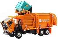FUBARBAR Garbage Truck Toy, Model 1:43 Scale Metal