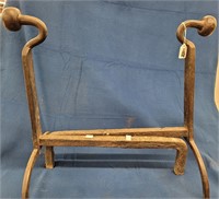 Pair of Cast Iron Andirons