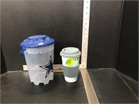 Dallas Cowboy Container & Earth Day Ceramic Mug