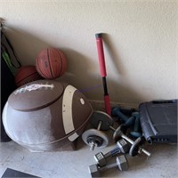 Weights w/ Sports Items-Saturday Pickup Only
