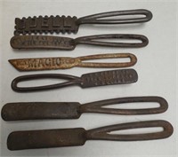 Lot of 6 Fish Scalers Odell and others