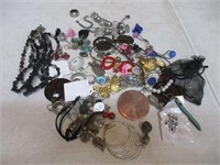 Bag Lot of Misc. Costume Jewelry