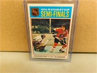 1975/76 OPC Semi Finals #2 Hockey Card