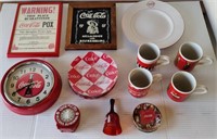 Coca- Cola Mini Plates & Coffee Cups Group