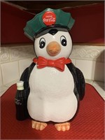Coca Cola Penguin Cookie Jar