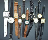 20 LEATHER BAND WOMEN'S WATCHES