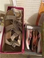 Lg lot of shoe from size 4-6 box and shoes do not