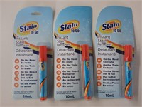 Stain To Go - (3) New Instant Stain Removers