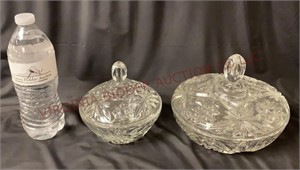 Anchor Hocking Early American Prescut Candy Dishes