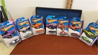 7 New Hot wheels ON CARD