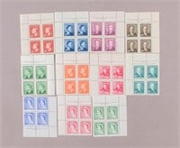 1949 - 1953 Canada Stamp Collection 44pc