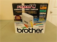 Brother computer label printer - untested