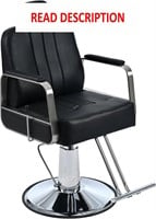 Reclining Barber Chair with 360 Rotation