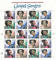 Gospel Singers Stamps