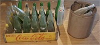 Coca Cola Crate W/ Bottles