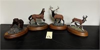 4 Hamilton Collection Great Animals of the