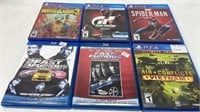 PlayStation PS4 Video Game lot & Blu Ray disc lot