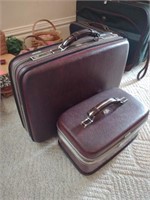 Pair of Airway hard sided Luggage