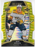 Rem Pitlick Allure Yellow Taxi Rookie card