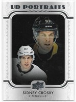 Sidney Crosby 2019-20 Upper Deck UD Portraits card