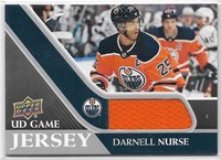 Darnell Nurse UD Game Jersey card