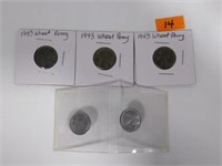 4- Steeley war pennies 1943