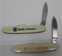 2 TAYLOR CUTLERY POCKET KNIVES WNCHESTER & SMITH